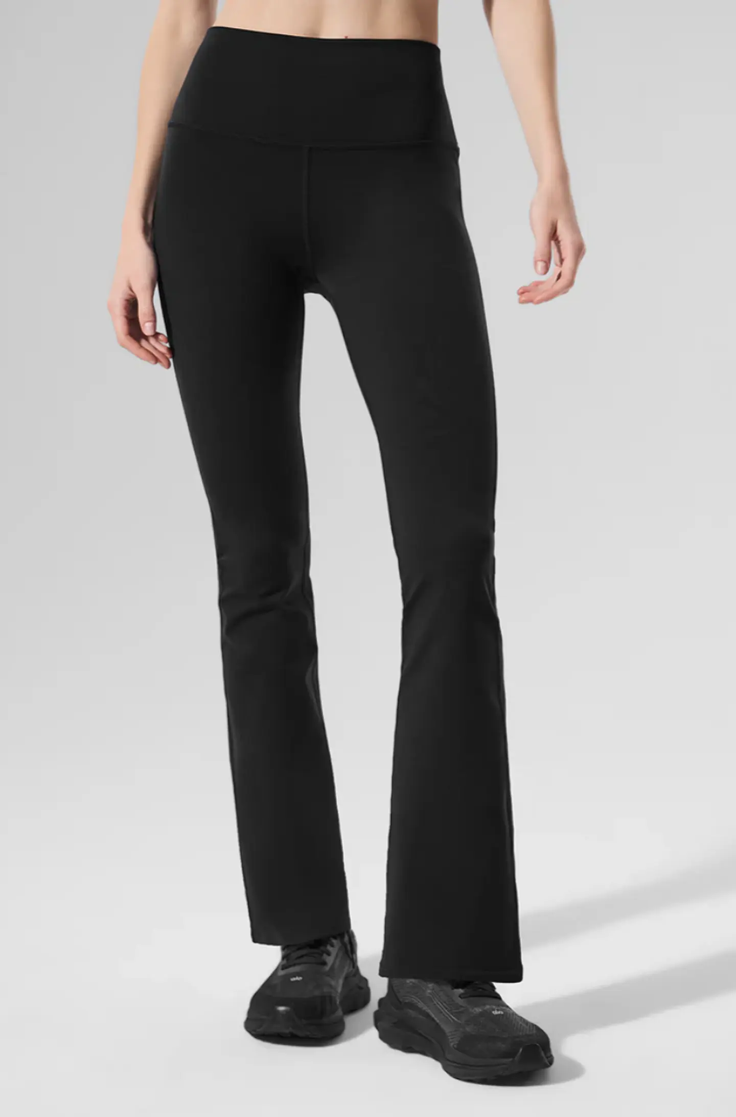 Legging Airbrush de cintura alta y corte bootcut con largo 7/8 - Imagen 2
