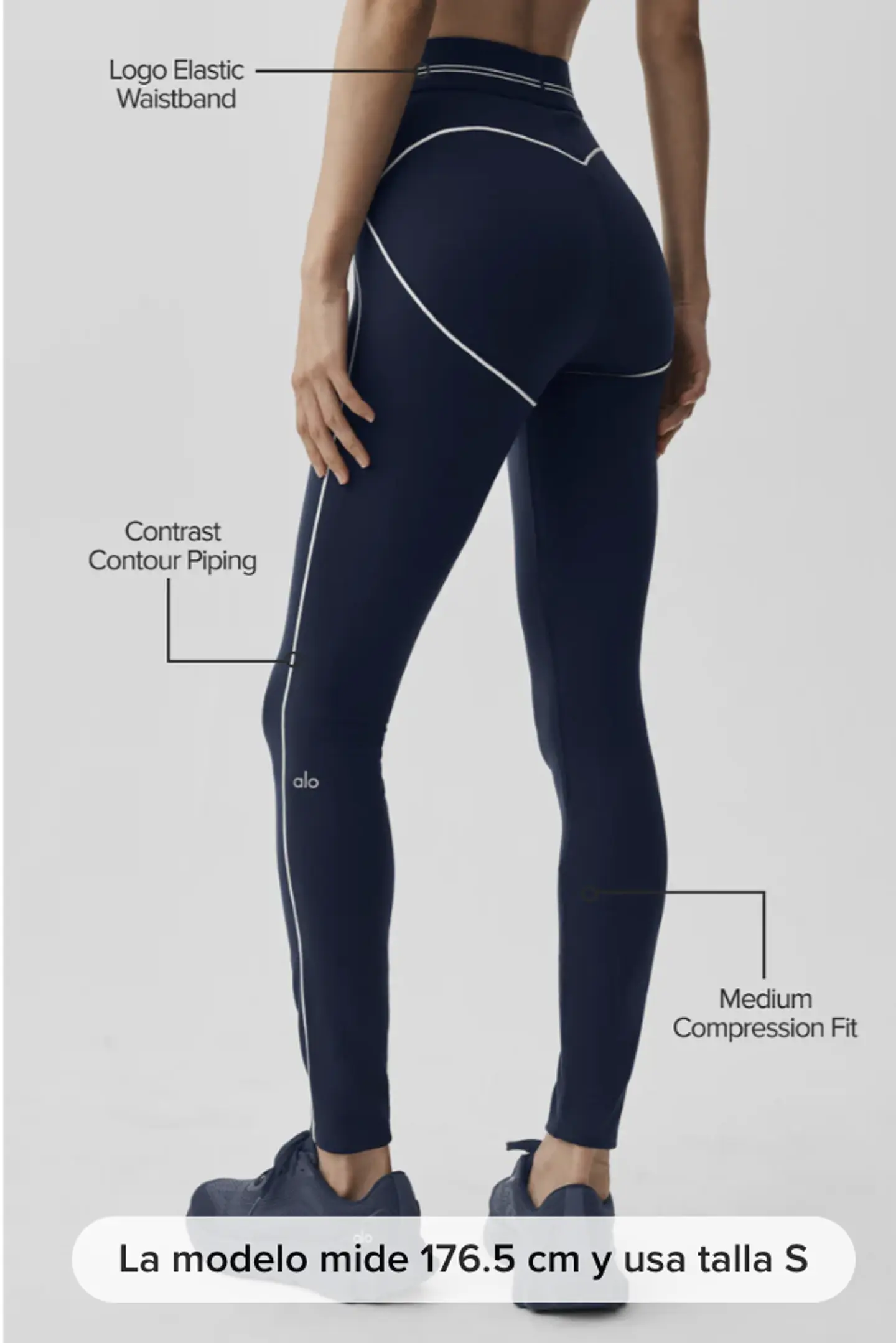 Airbrush High-Waist Heart Throb Legging - Imagen 3