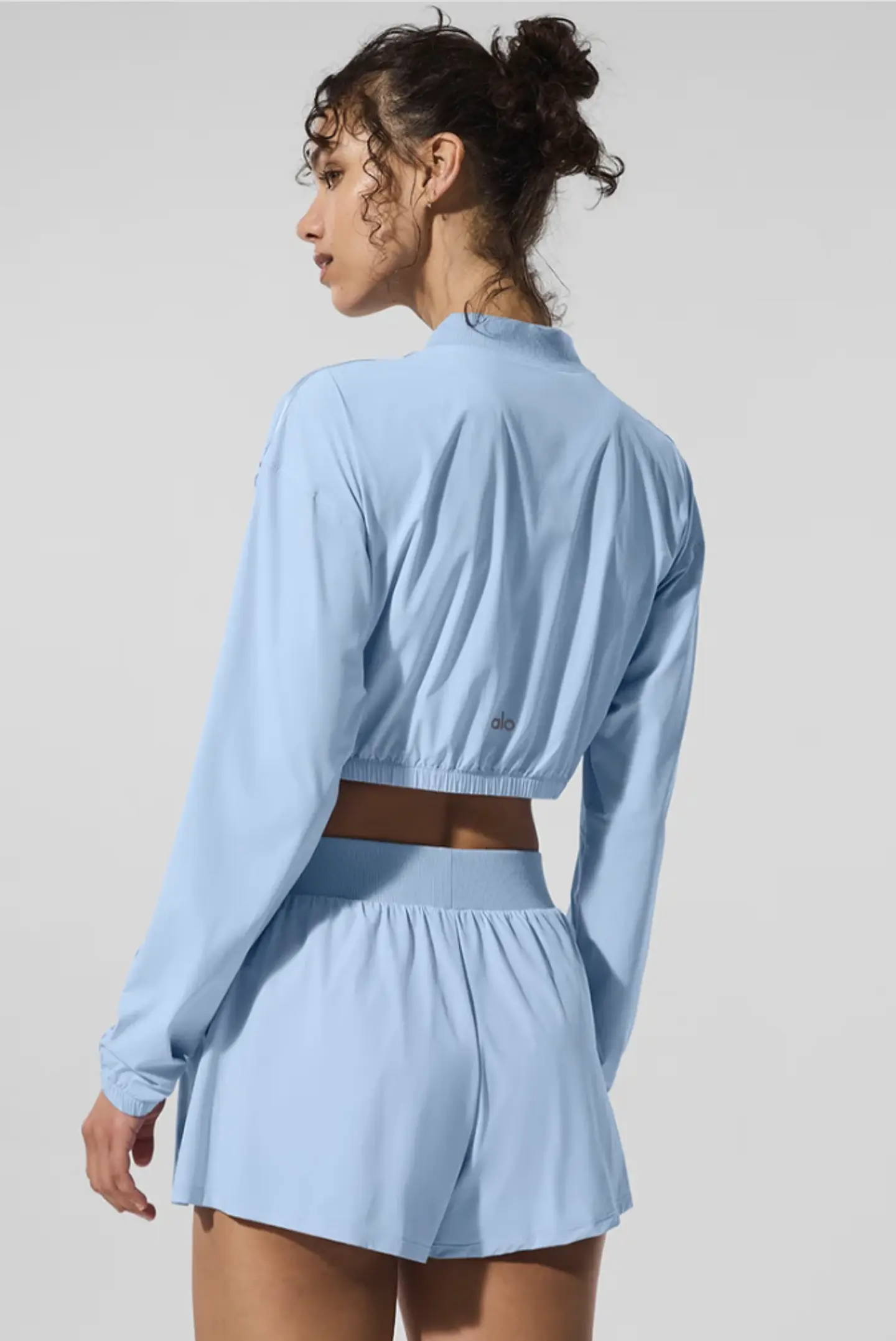 Cortaviento Cropped Breezy Full-Zip - Imagen 2