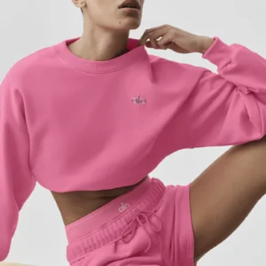 Cropped Accolade Crewneck