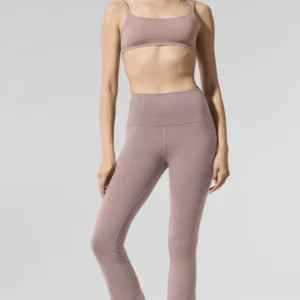Legging Airbrush de cintura alta y corte bootcut con largo 7/8