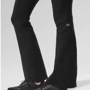 Legging Airbrush de cintura alta y corte bootcut con largo 7/8