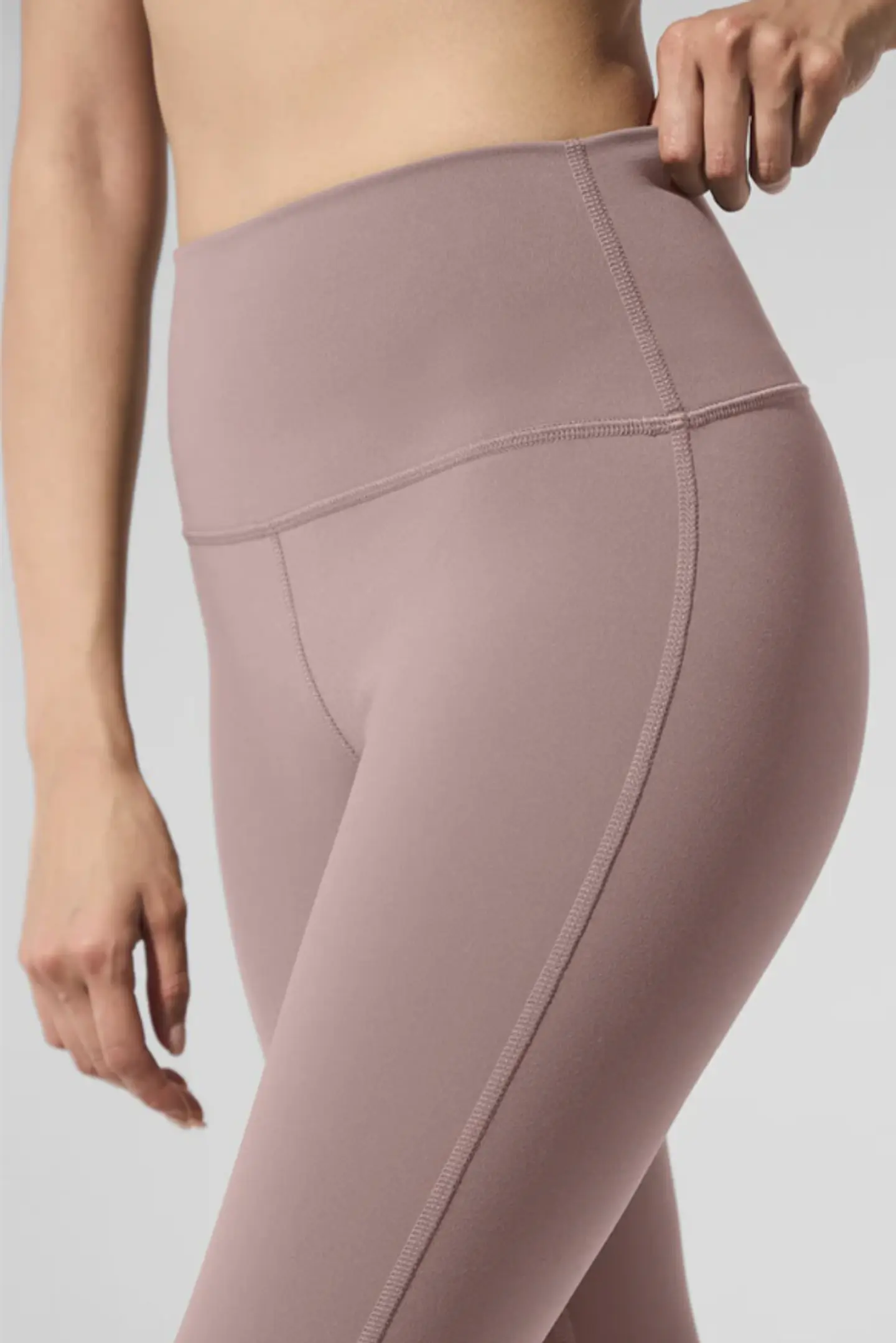 Legging Airbrush de cintura alta y corte bootcut con largo 7/8 - Imagen 3