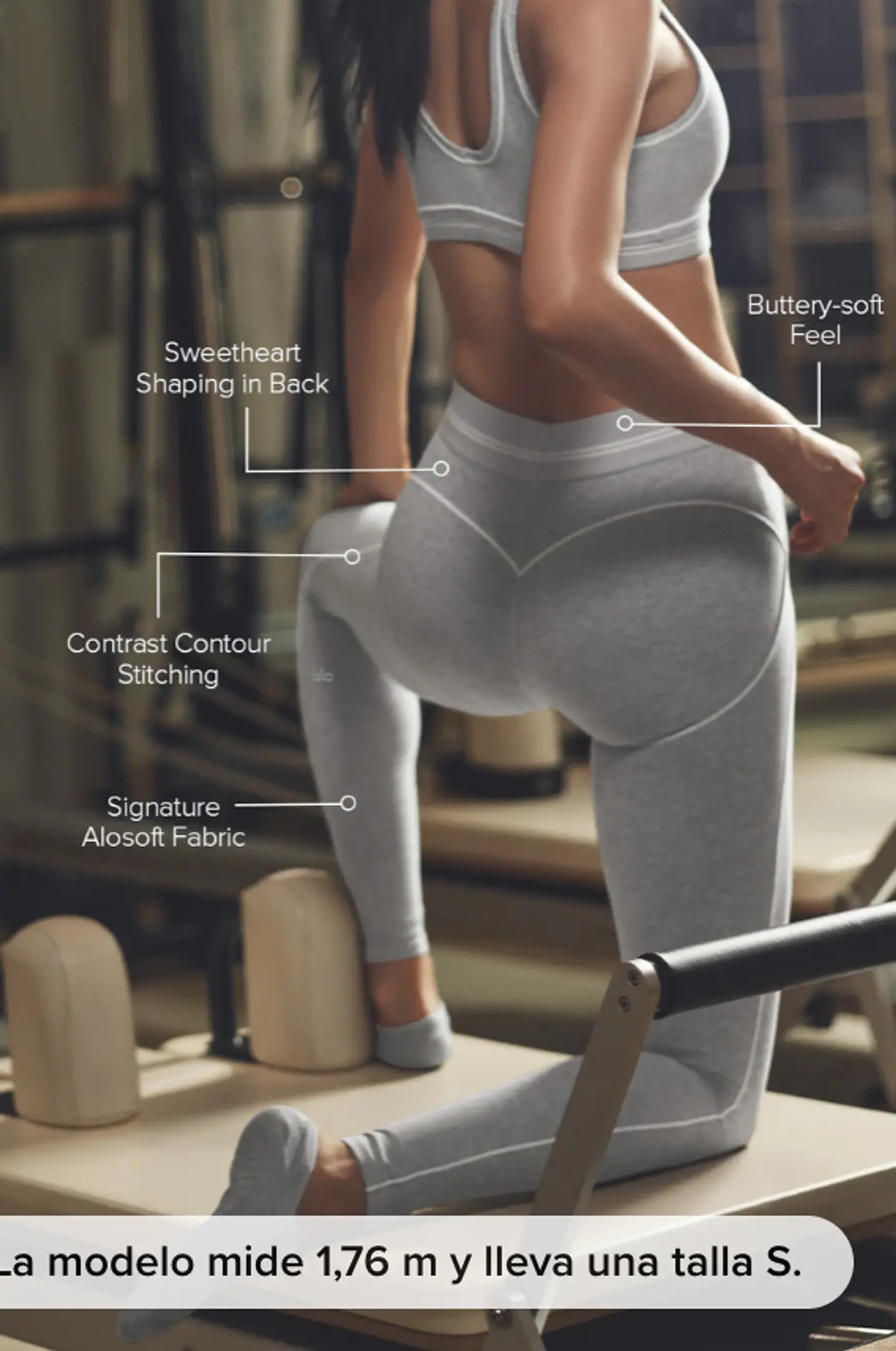 Legging Heart Throb Airbrush de cintura alta - Imagen 2