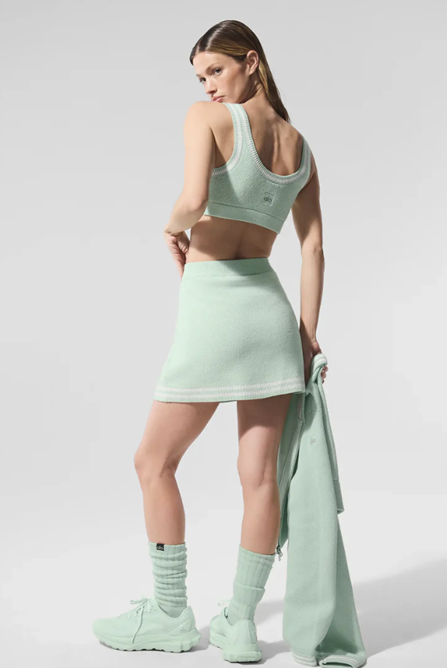 Tennis Club Sweater Knit Skirt - Imagen 3